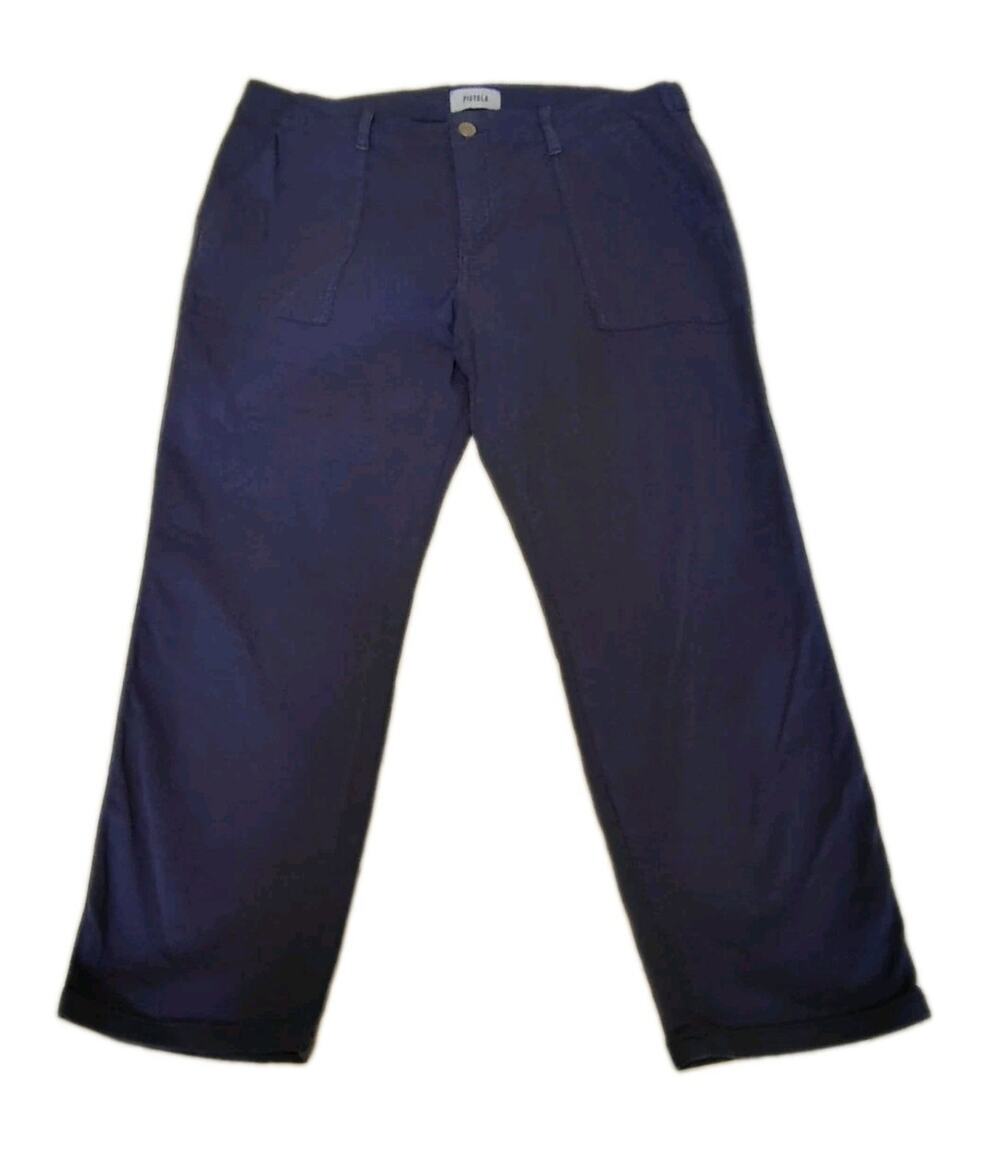 Pistola Mara Utility Crop Pants Size 32 Patch Pockets Gorpcore Coastal